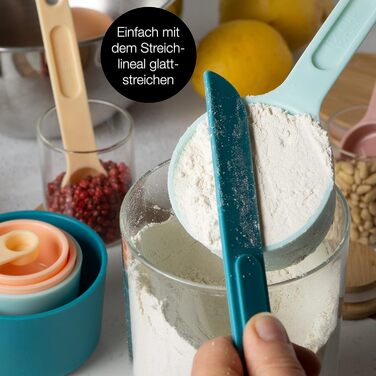 Набор мерных ложек, 11 предметов, разноцветные Moritz & Moritz