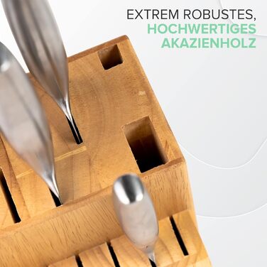 Ножовий блок для ножів на 15 слотів Coninx