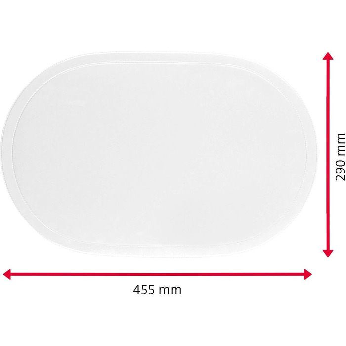 Килимки/килимки Westmark, 4 шт. и, 45,5 x 29 см, вініл, синій/ Saleen Edition Fun (білий)