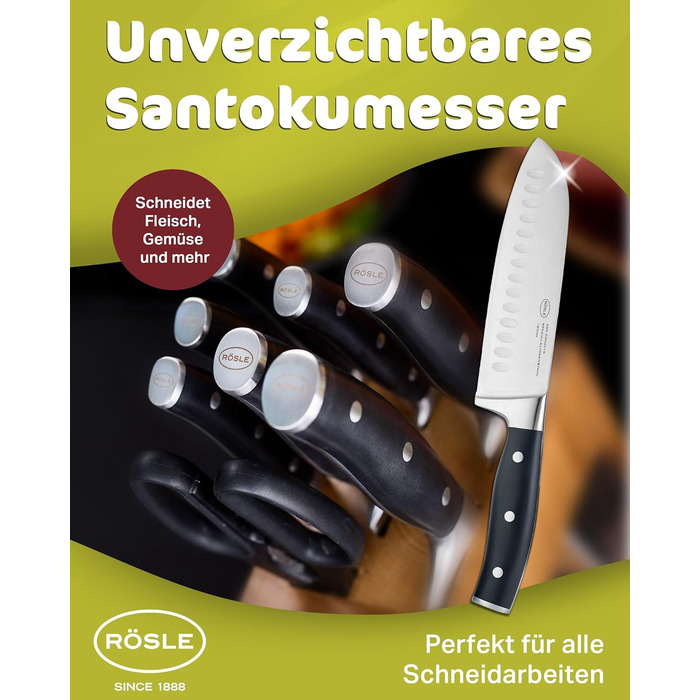 Нож сантоку 17,5 см Tradition Rosle