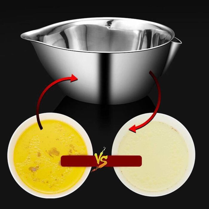 Сепаратор для отделения жира 0,5 л нержавеющая сталь BESTonZON