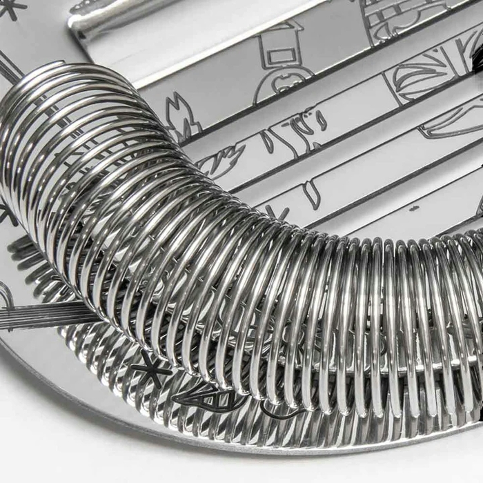 Джулеп-стрейнер 15.5 см, Etched, Tiki Coley, Urbanbar (Урбанбар)