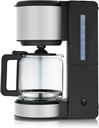 Кавомашина 1,25 л з фільтром, світло-сіра Stelio WMF