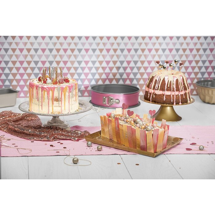 Форма для випічки кексів 22 см Metallic Gold Kaiser