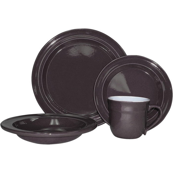 Сервіз обідній 4 предмети, сланець Emile Henry