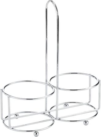 Дисплей Westmark, Вміст 6 дозаторів, Ємність 190 мл кожен, Скло/нержавіюча сталь/пластик, Прозорий/Чорний/Сріблястий, 63592611 (кружний, , Прозорий/Чорний/Сріблястий)