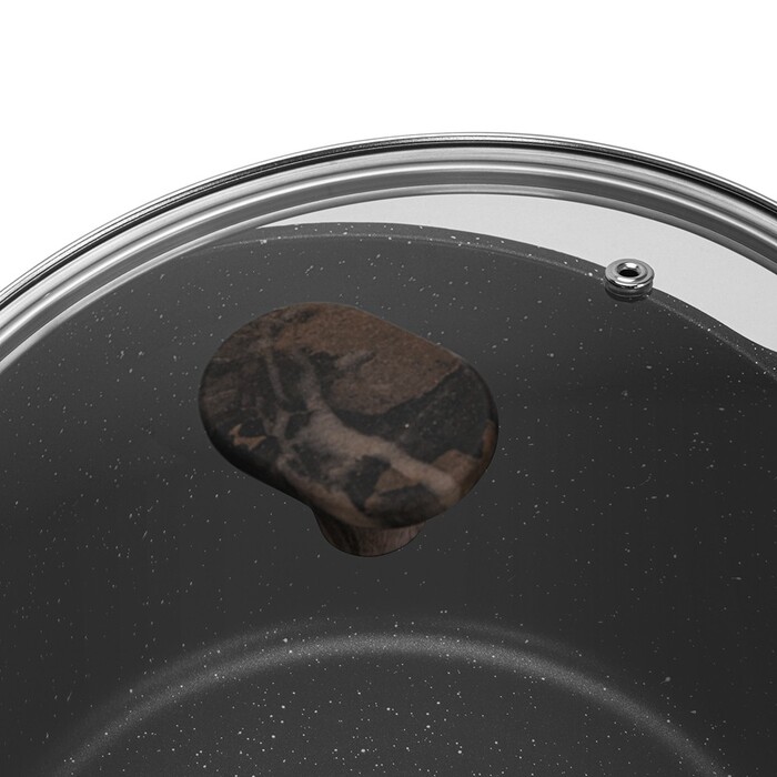 Кастрюля со стеклянной крышкой 20 см 2,4 л Evolution Fissman