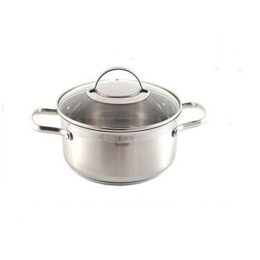 Каструля зі скляною кришкою Fissman AQUA см на 5,4 л (5234)