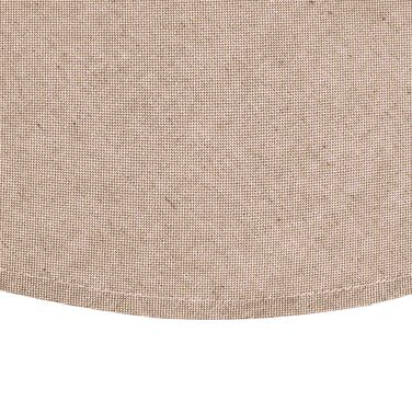 ARDESTO Скатертина Oliver, 136см, 100% бавовна, шоколад