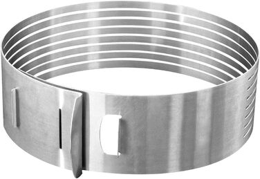 Нож для резки торта Zenker 7705, кондитерская Ø26 / 28 см, набор для торта с ножом для торта и подемным основанием для торта, аксессуары для торта из нержавеющей стали, количество 1 x набор из 3 шт. , цвет серебристый (приспособление для нарезки торта)