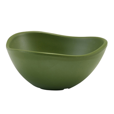 Соусник меламіновий 8.5*4 см, 103 мл, трикутний, зелений, GenWare