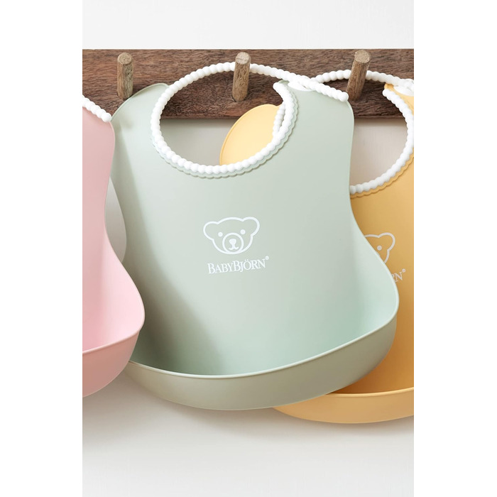 Слюнявчик для дітей, блідо-зелений BabyBjörn