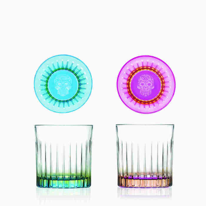 Набір кольорових склянок PEDRO  ROSA 6 шт. 360 мл 26537020306 RCR