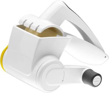 Терка для сиру ZYLISS Classic E900010 з тонким барабаном з нержавіючої сталі для легкого натирання твердого сиру, шоколаду тощо. Розміри Розмір 16 х 8,5 х 8,5 см.