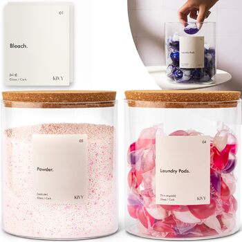 Дозатор для прального порошку 2000 мл, набір 2 предмети, KIVY