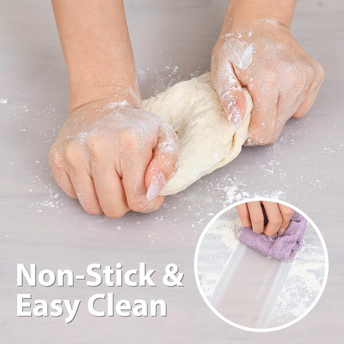 Антипригарний килимок для випічки 60 x 40 см прозорий SUPER KITCHEN