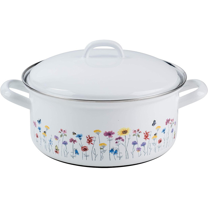 Каструля з кришкою 22 см, об'єм 3.0 л, Riess