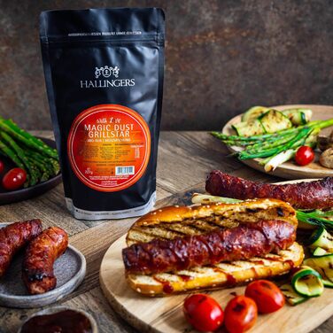 Подарунковий набір спецій ручної роботи, 24 спеції з усього світу (набір) - Літній подарунок та ідеальний подарунок для барбекю Новий дім, вітання, дружба, одужання, Deluxe Selection 24, 24 спеції (73511) (Magic Dust Grills., спеції (71611)), 24 -