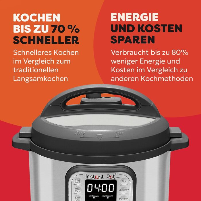 Электрическая мультиварка 5,7 л 1000 Вт Instant Pot