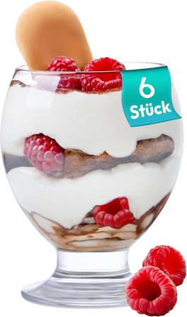 Набір креманок для мороженого 6 шт. 280 мл KONZEPT