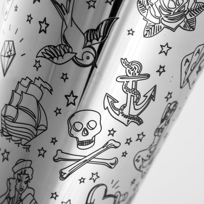 Набор бармена, 5 предметов, нержавеющая сталь, Tattoo, Urbanbar (Урбанбар)