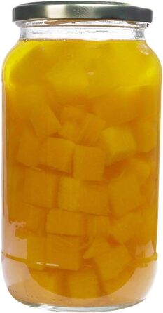 Банка 1 л с завинчивающейся крышкой серебристая, (золото), 6 шт mikken