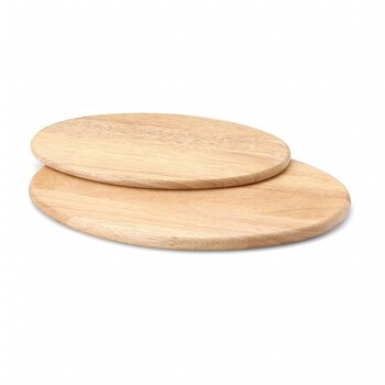 Разделочная доска, каучуковое дерево 30 х 20 см Continenta