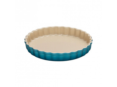 Блюдо кругле хвилясте для запікання 28 см, Karibik Le Creuset