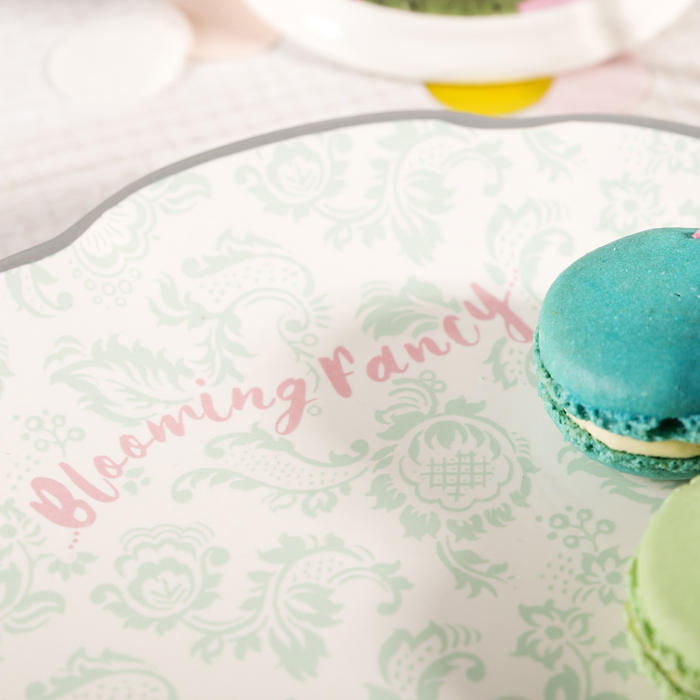 Тарілка десертна CreativeTops BLOOMING FANCY Slogan, кераміка, діам. 20,5 см