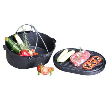 Форма для хліба з чавунного казана 42 x 31 см. Santos