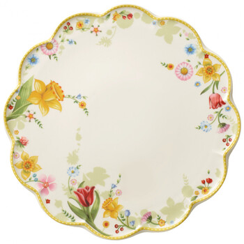 Підставка для торта / тортовница 33 см без ніжки Spring Awakening Villeroy & Boch