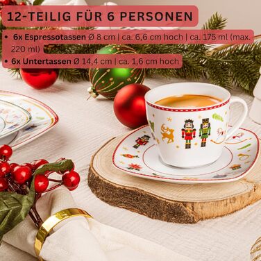 Набір чашок з блюдцем 175 мл. Bilgola