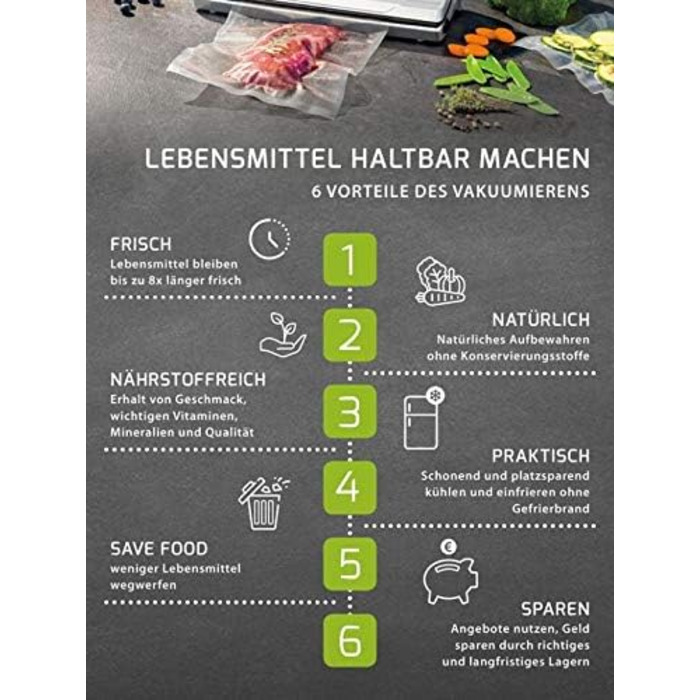 Камерний вакуумний пакувальник з нержавіючої сталі 72 л/хв Caso