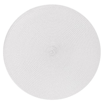 Килимок сервірувальний Ardesto 38см, поліпропілен, кругла, сірий