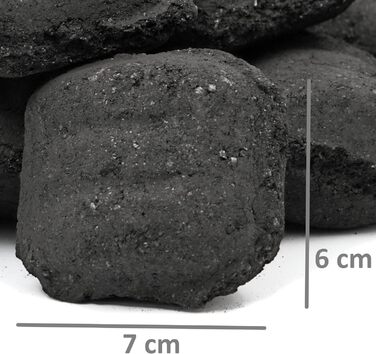 Брикети кокосового гриля преміум-класу 20 кг BBQ-Toro