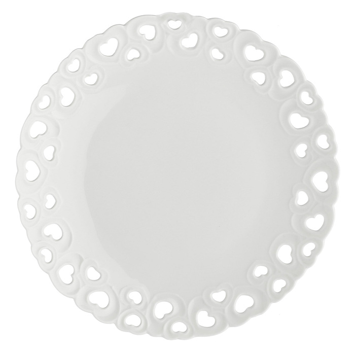 Тарелка обеденная La Porcellana Bianca VALENTINO, фарфор, диам. 20 см