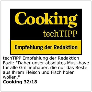 Електрична коптильня  до 250 °C, 1100 Вт, 25 x 25 x 46 см Rosenstein & Söhne