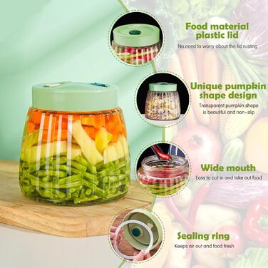 Банка для консервації 2 шт 1 л YUEYEE