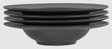 Набор из 4 керамических тарелок для пасты 27 см, Vesuvio Creatable