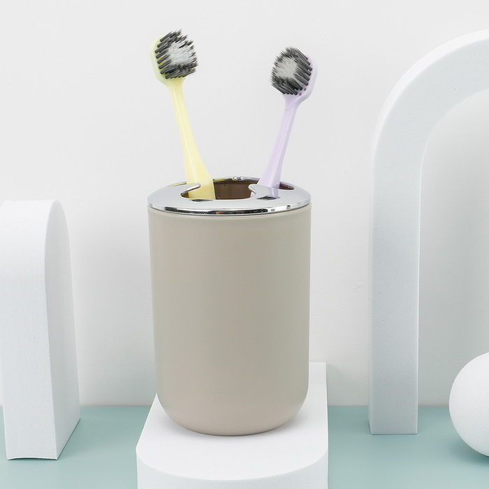 Набір аксесуарів для ванної кімнати, 6 предметів, бежевий GMMH