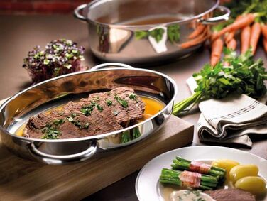 См, 9.00 л, нержавіюча сталь, 6789-38 Multi-roaster, 38