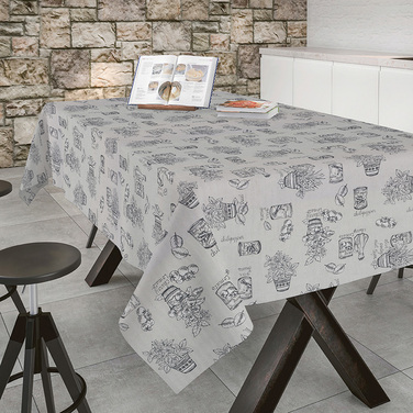 Скатертина Aitana textil Vermeer, полікотон, 140 х 200 cм