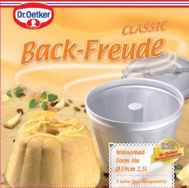 Форма для випічки на водяній бані 2,5 л Back - Freude Classic Dr. Oetker