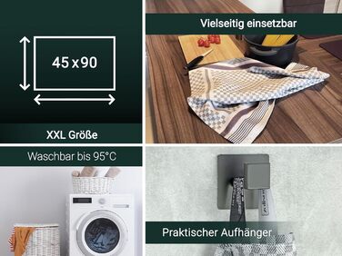 Набір кухонних рушників з 10 предметів 45 х 90 см ZOLLNER