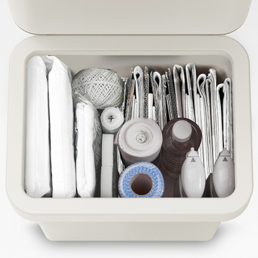 Контейнер для сміття з двома баками 60 л, білий Totem Pop Joseph Joseph