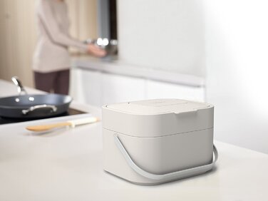 Контейнер для харчових відходів білий Stack Food Waste Caddy Joseph Joseph