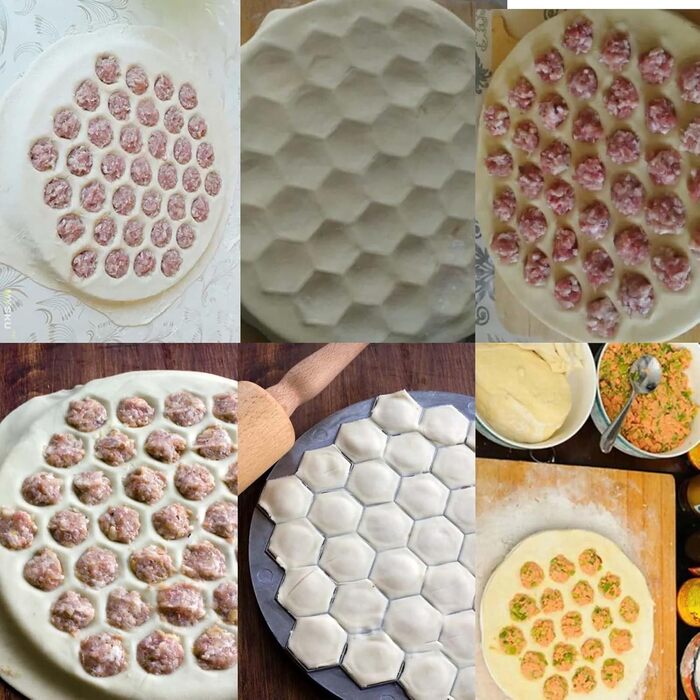 Форма для изготовления пельменей 37 отверстий FYKZQWDS