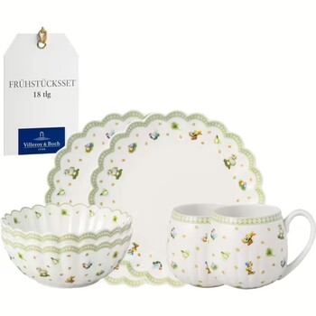 Набір посуду Easter Delight Villeroy & Boch 18 предметів на 6 персон