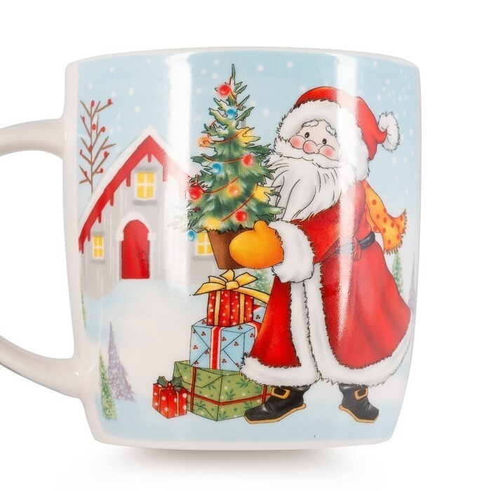 Кружка Fissman 350 мл в подарунковій упаковці порцеляна (14042)