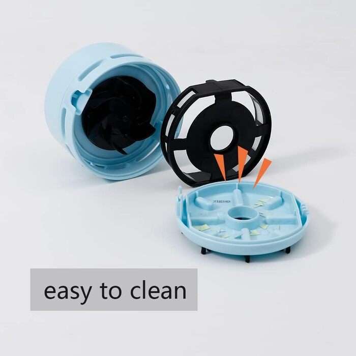 Міні-пилосос бездротовий 2 Вт синій Tihoo